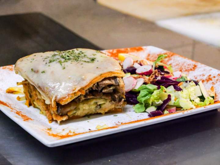 Plat végétarien à la carte Montauban