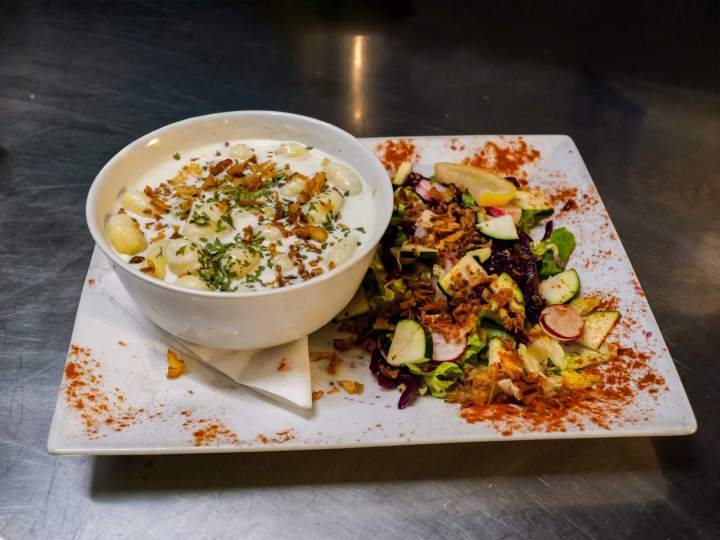 Des options végétariennes raffinées et variées